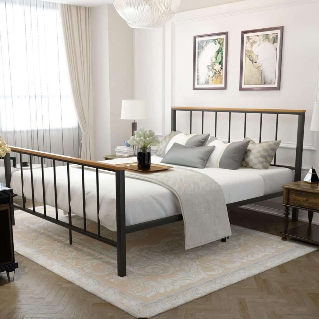 ليلك سرير معدن من مارفل